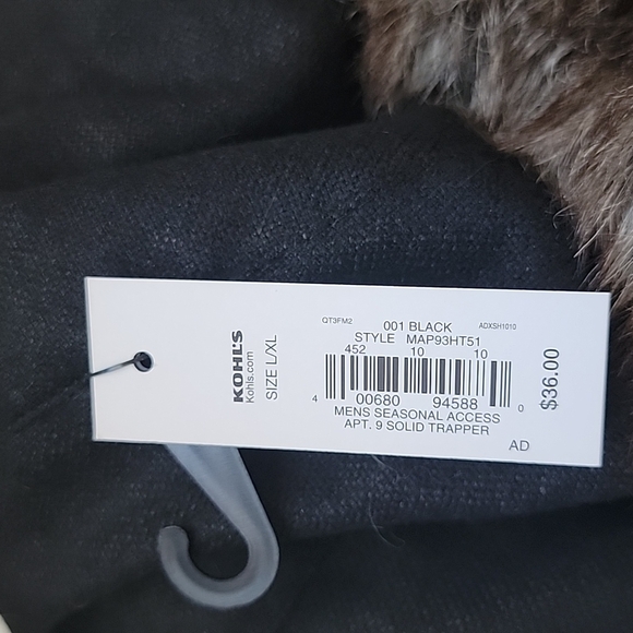 NWT Men's Wool-Blend Trapper Hat - Picture 4 of 6